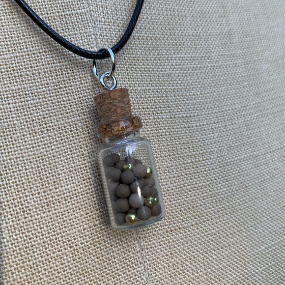 Handmade Bottled Up Emotions Necklace - Picture 7 of 12